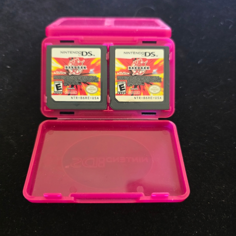 Nintendo DS Game Cartridges with Case
